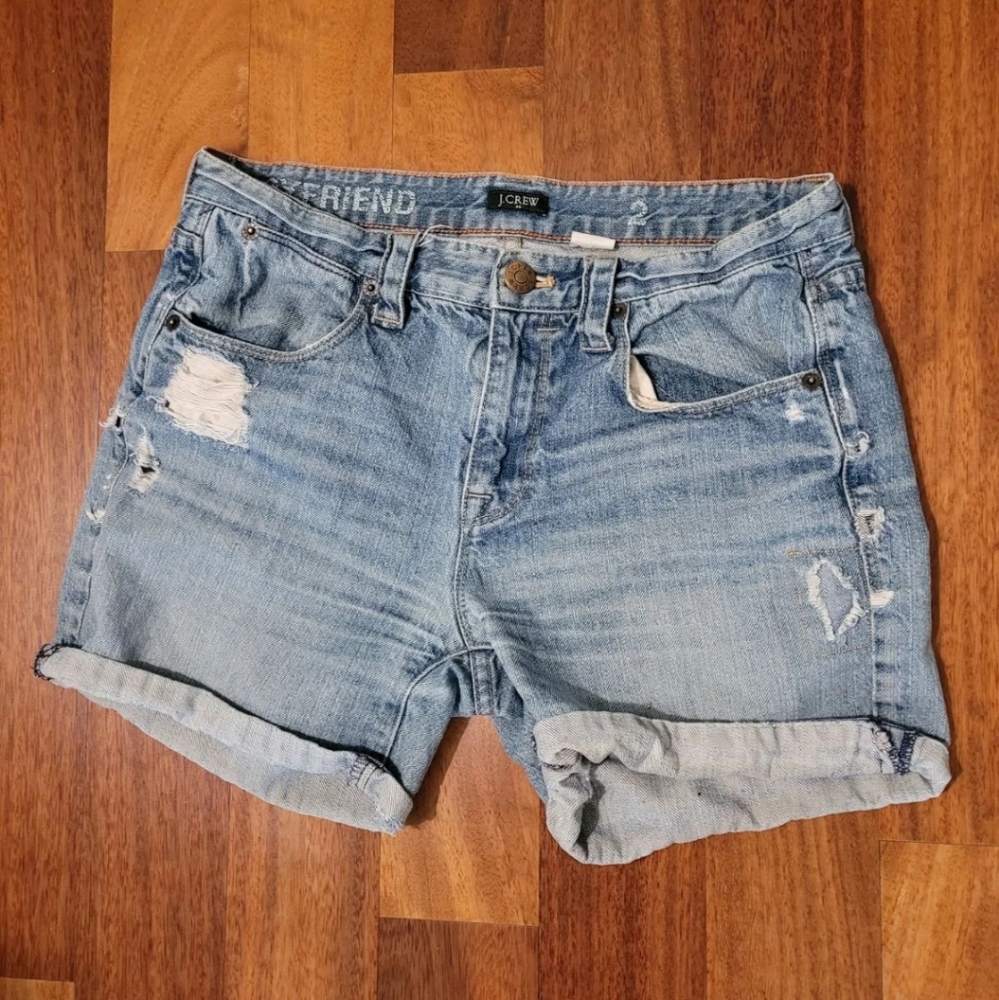 J crew jean shorts